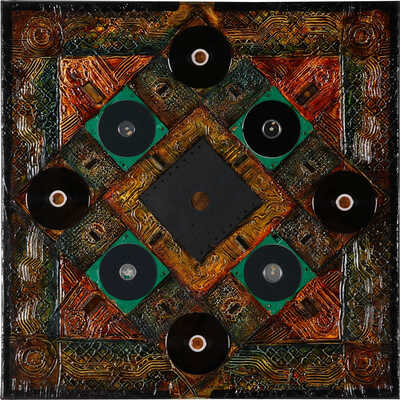 Календарёв Константин. Cyber Mandala. Discettes and Hard Discs